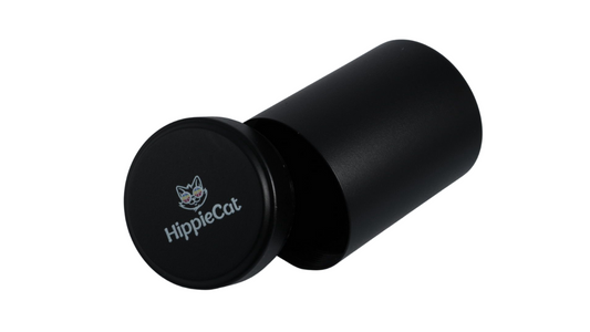 HippieCat Travel Canister - Black