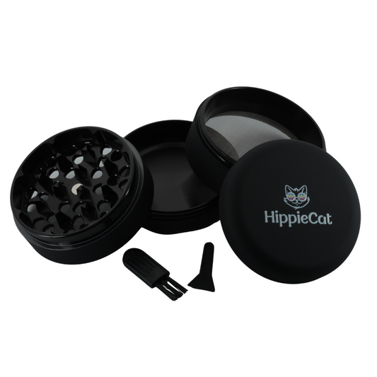 HippieCat Grinder - Black