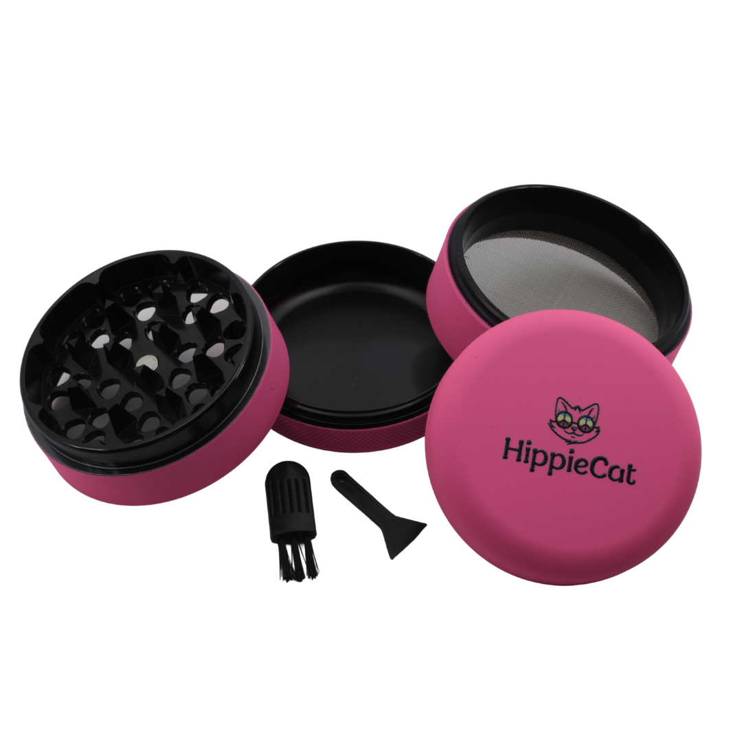 HippieCat Grinder - Pink