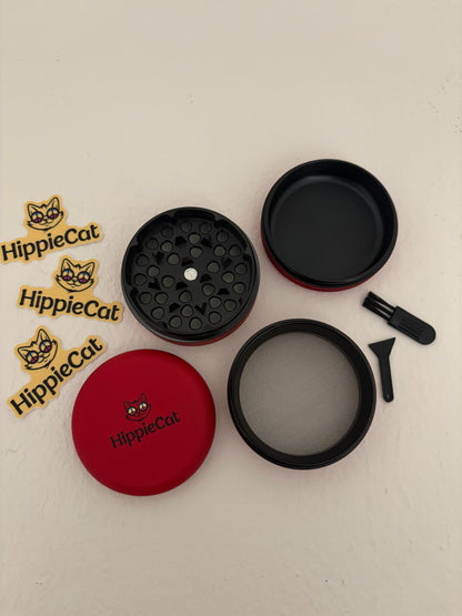 NEW - HippieCat Grinder - Red
