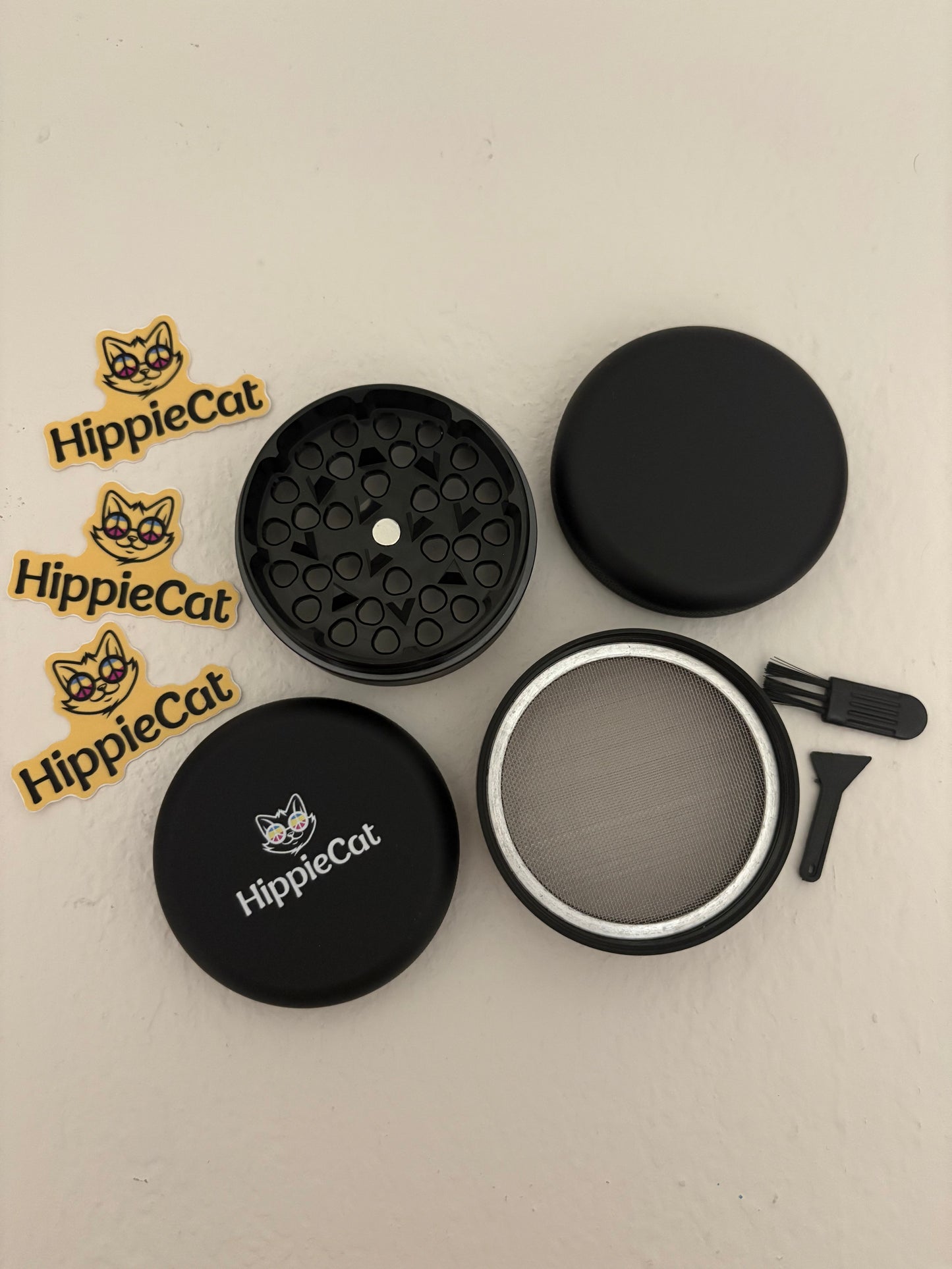 HippieCat Grinder - Black