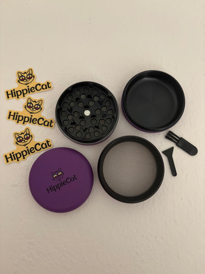 HippieCat Grinder - Purple