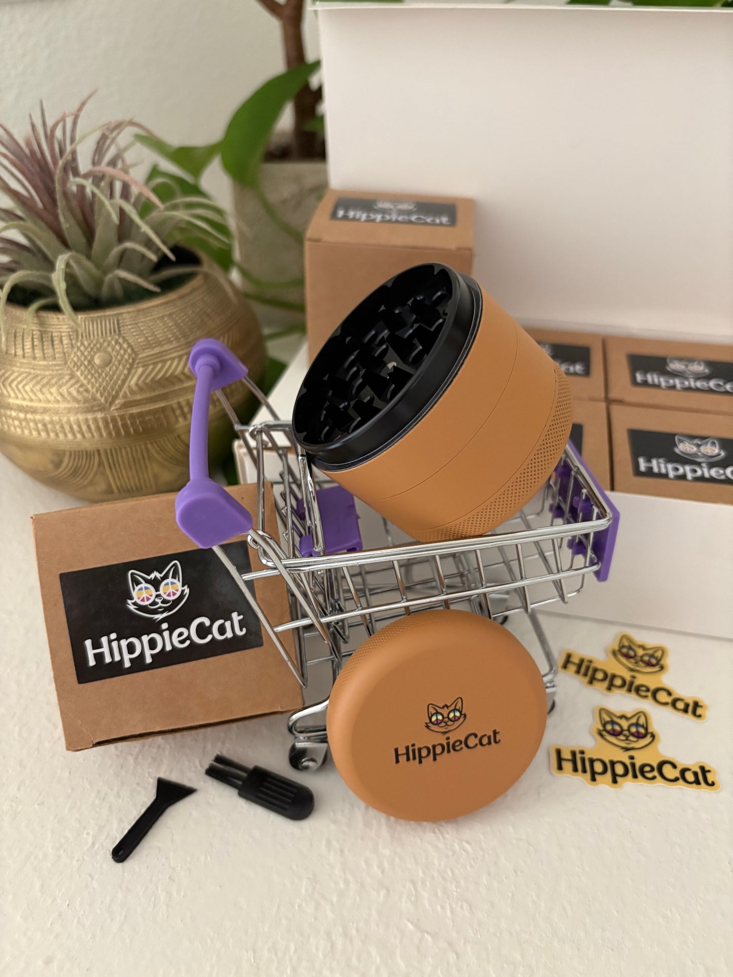 HippieCat Grinder - Mustard