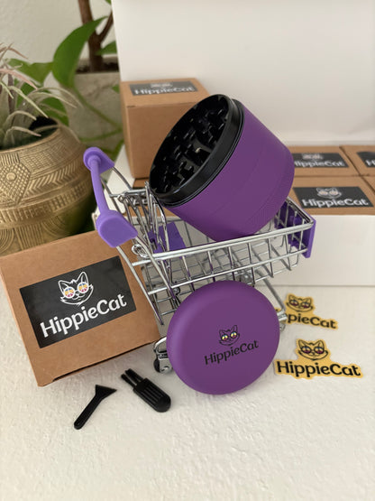 HippieCat Grinder - Purple