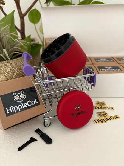 NEW - HippieCat Grinder - Red